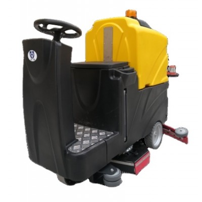 Ride On Electric Industrial Commercial Double Brushes Floor Sweeper